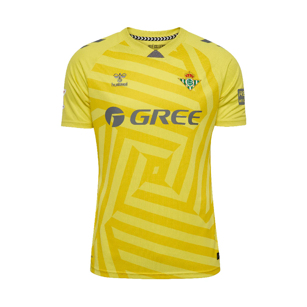 Real Betis Hummel Goalkeeper Kit Yellow 25/26 | Youth