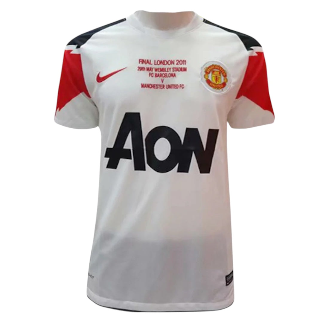 Manchester United Nike Champions League Final Away Shirt 10/12 Retro