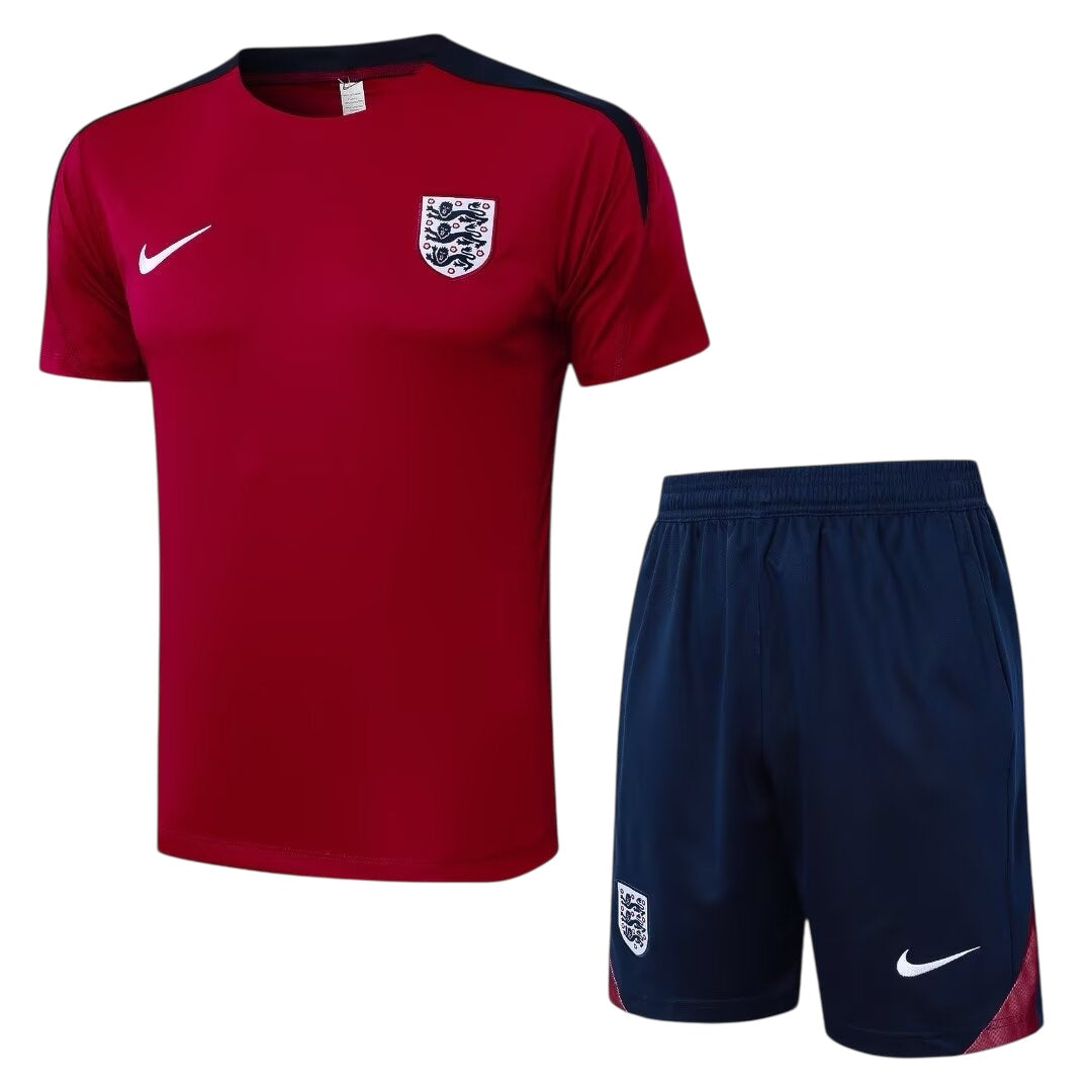 England Nike Training Set Shirt/Shorts Red