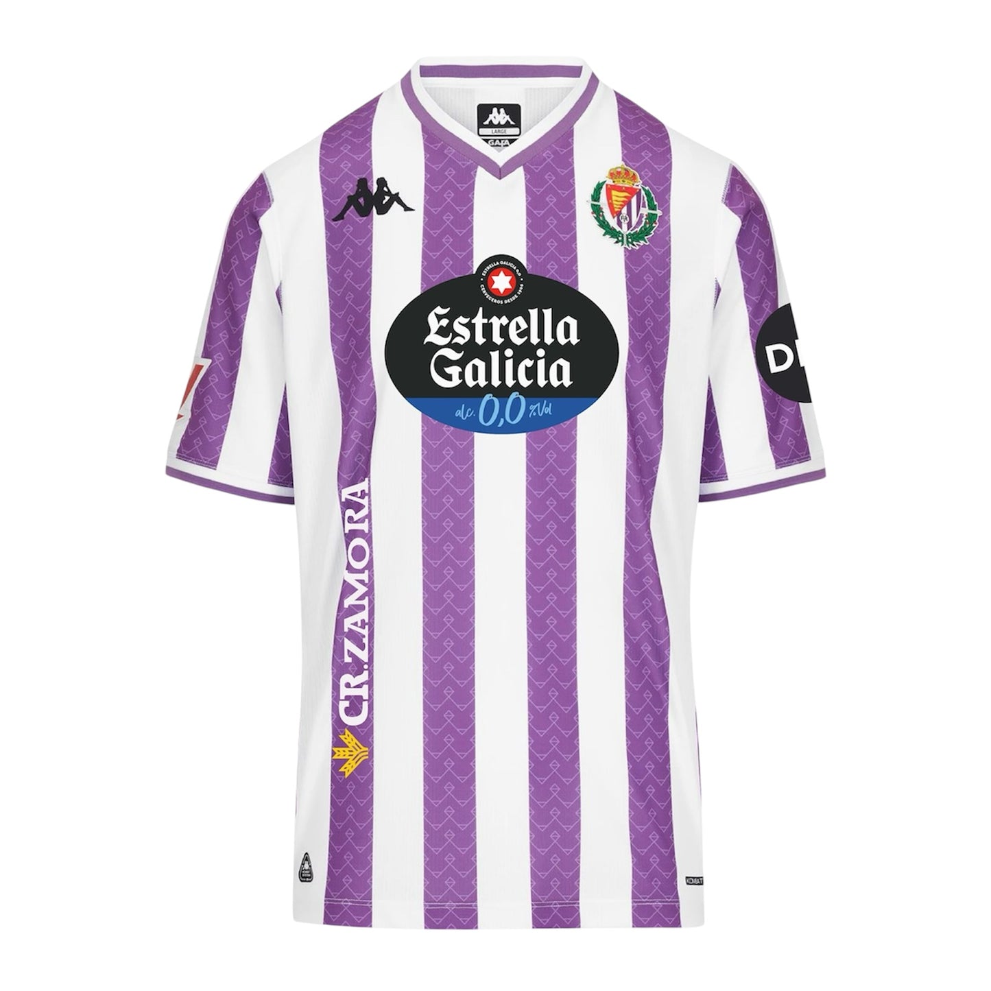 Real Valladolid Kappa Home Shirt 25/26 | Adults