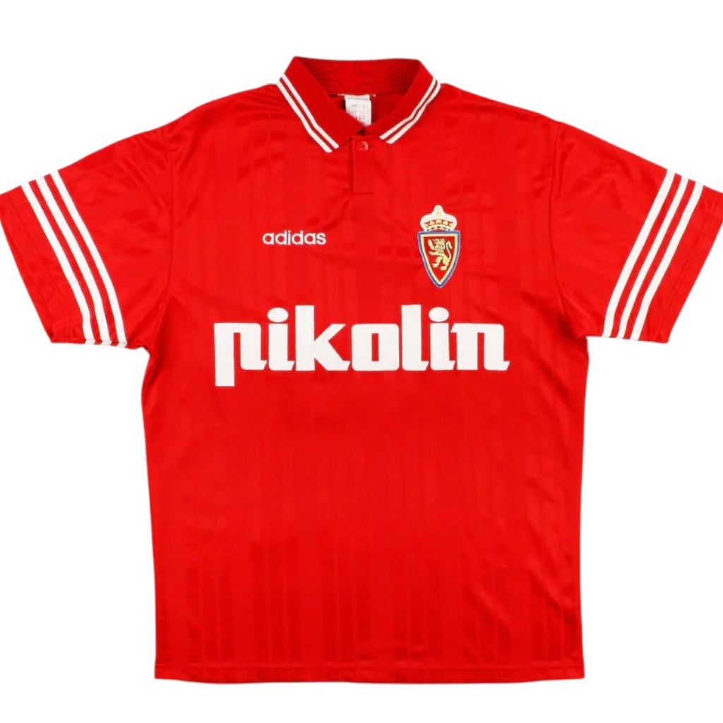 Real Zaragoza Adidas Away Shirt 95/96 Retro | Adults