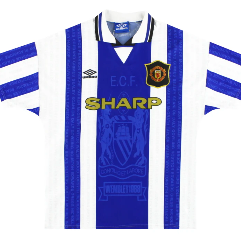 Manchester United Umbro 94/96 Away shirt Retro | Adults