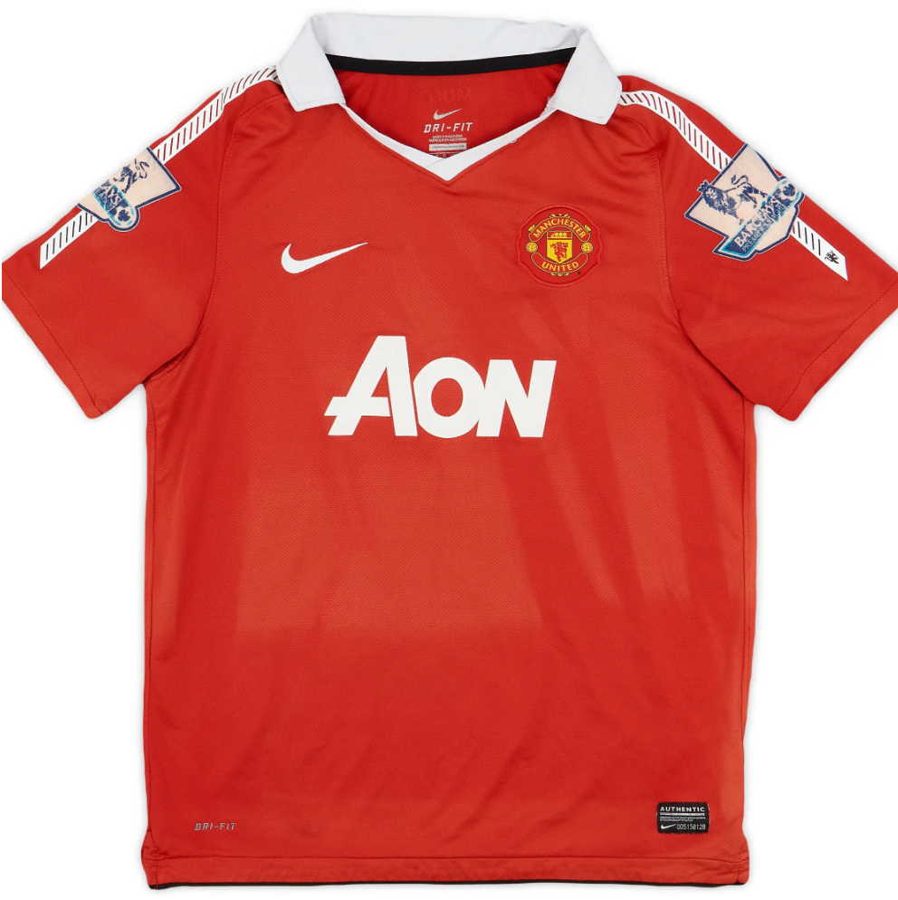 Manchester United Nike Home Shirt 10/11 Retro | Adults