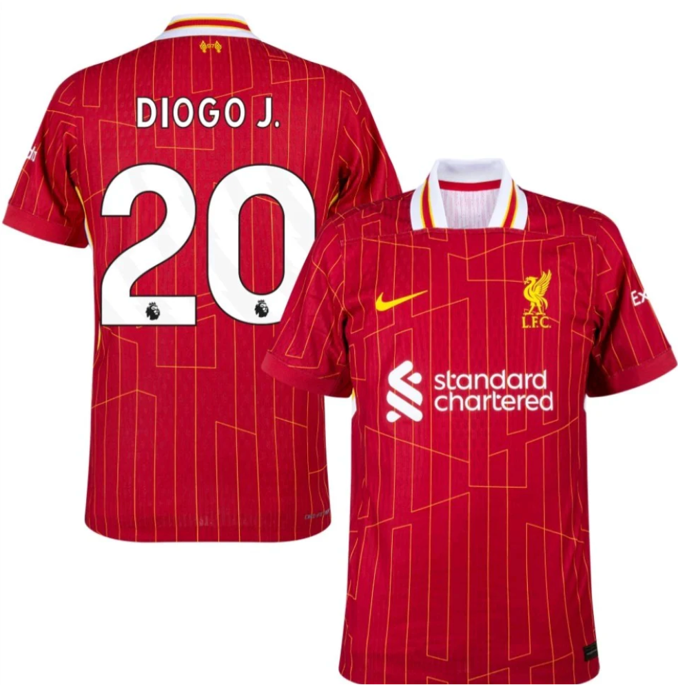 Liverpool Nike Home 24/25 DIOGO JOTA 20 Memorial Shirt | Adults