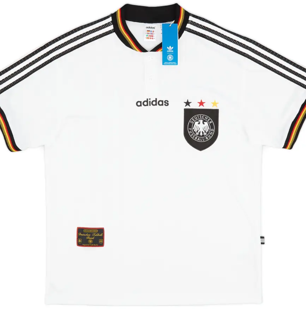 Germany Adidas EURO 96 Home Shirt Retro | Adults