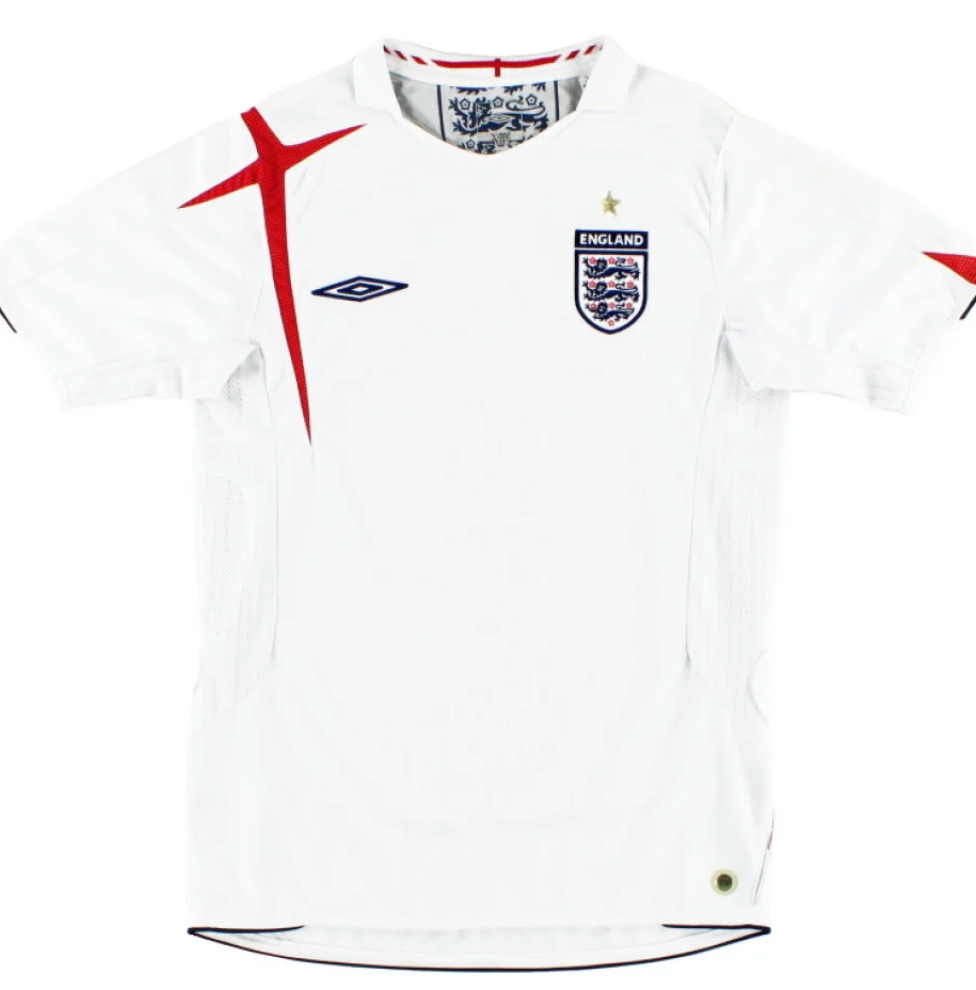 England Umbro 06/08 Home Shirt Retro | Adults