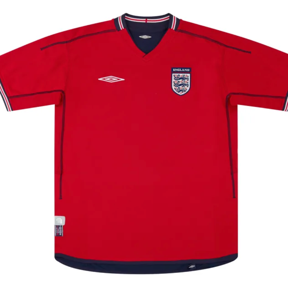 England Umbro Away Shirt 02/04 Retro | Adults