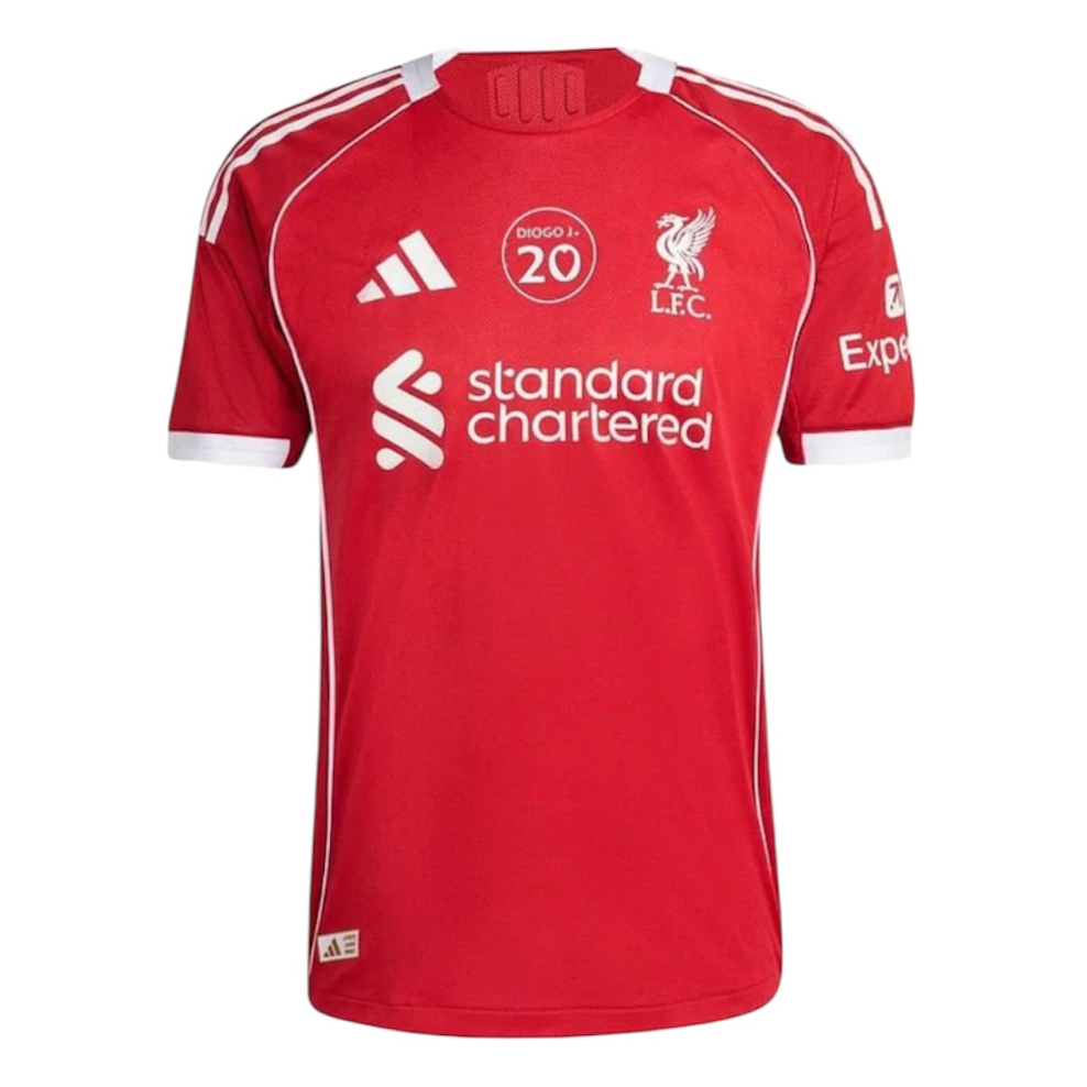 Liverpool Adidas Home Kit 25/26 DIOGO JOTA 20 TRIBUTE | Junior