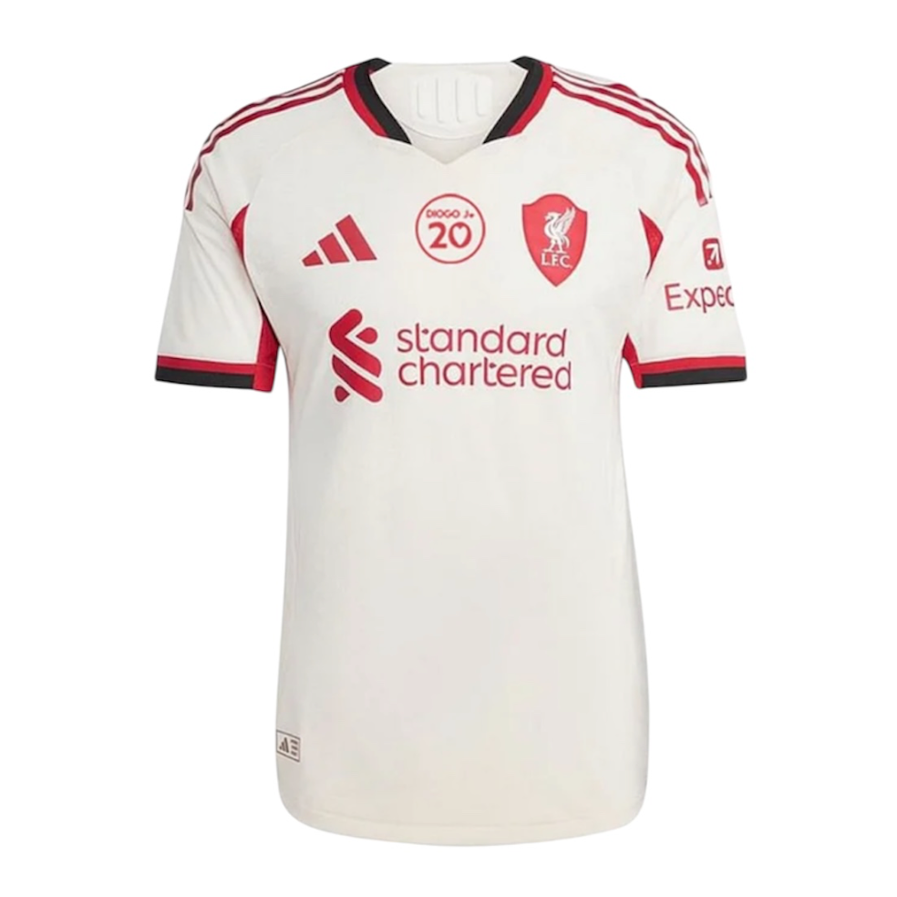 Liverpool Adidas Away Shirt 25/26 DIOGO JOTA 20 TRIBUTE | Adults