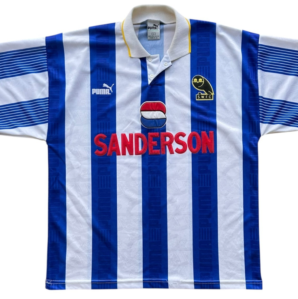Sheffield Wednesday Puma Home Shirt 93/95 Retro | Adults