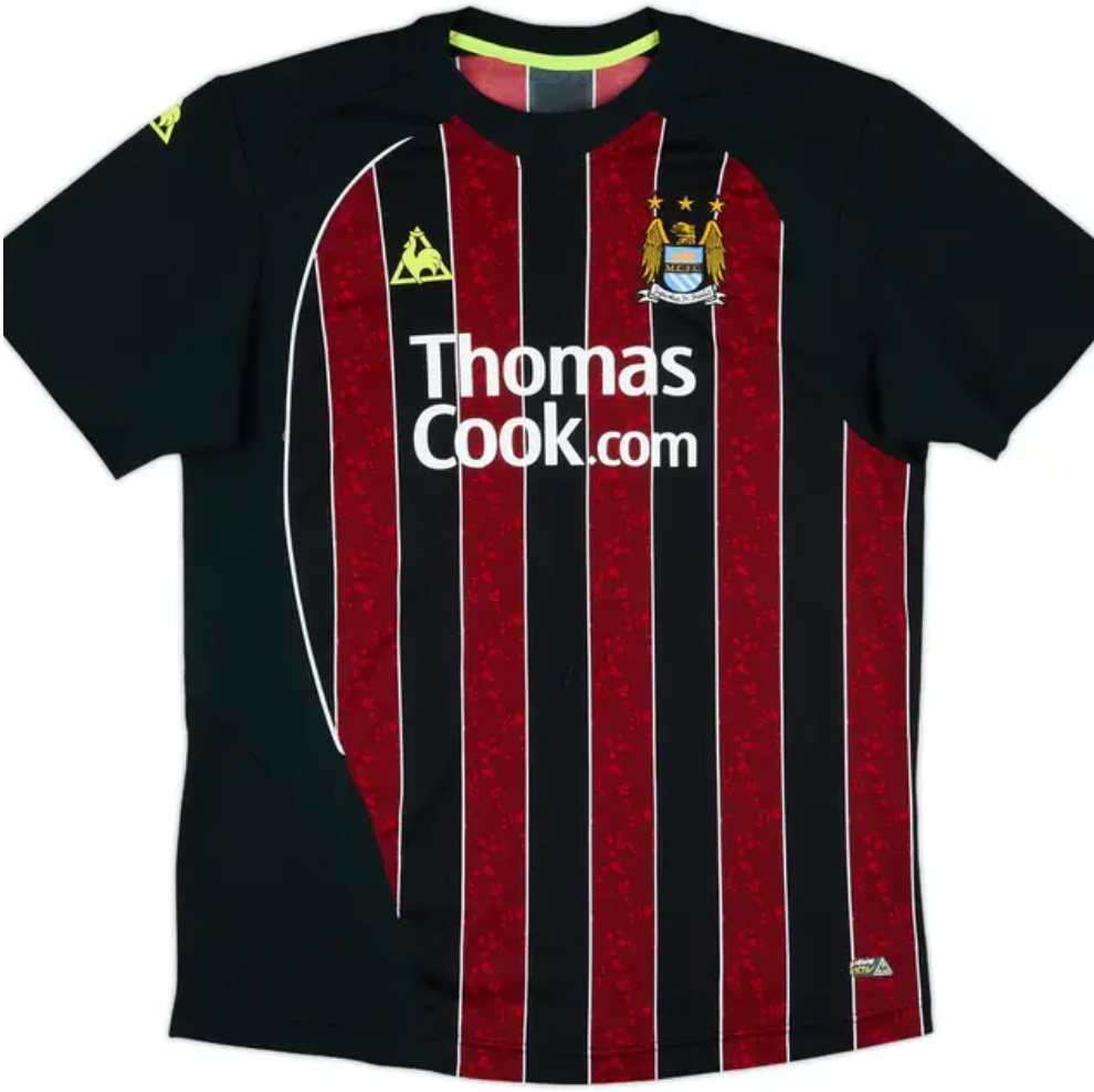 Manchester City Le Coq Sportif Away Shirt 08/09 Retro | Adults