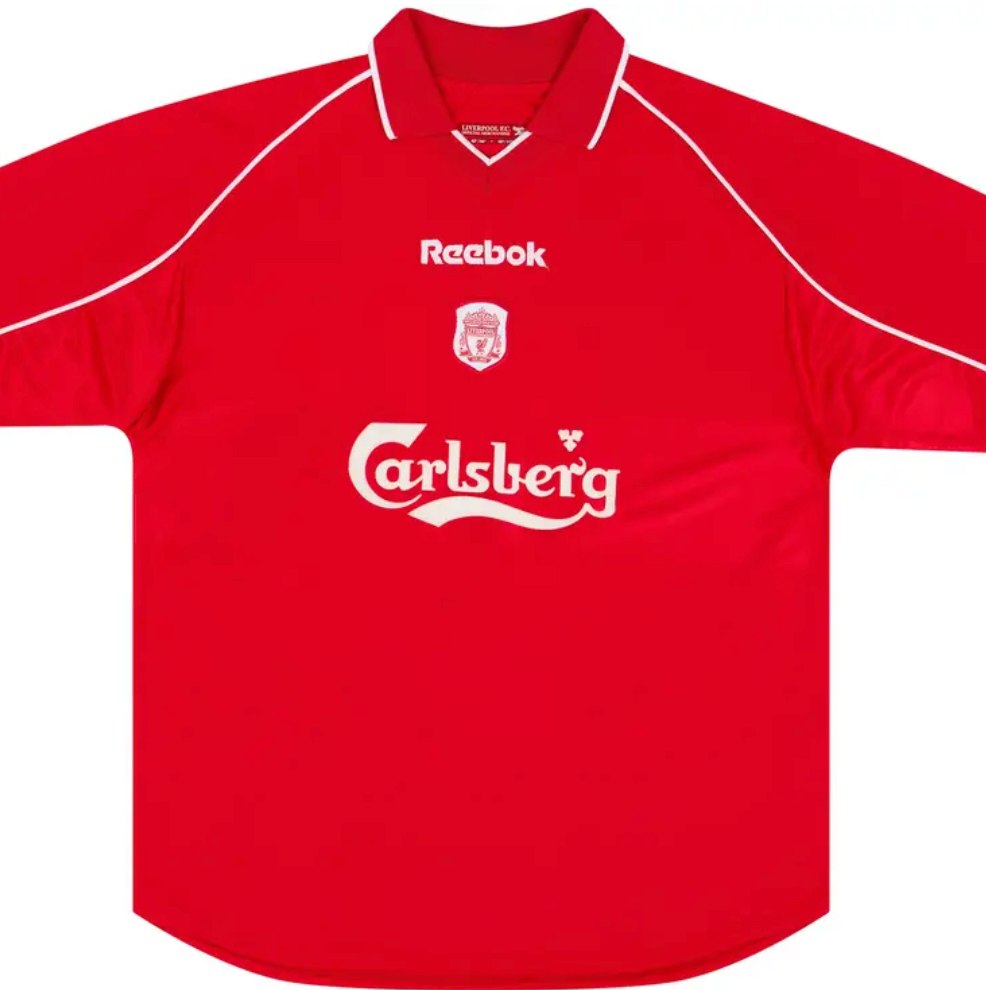 Liverpool Reebok Home Shirt 00/01 Retro | Adults