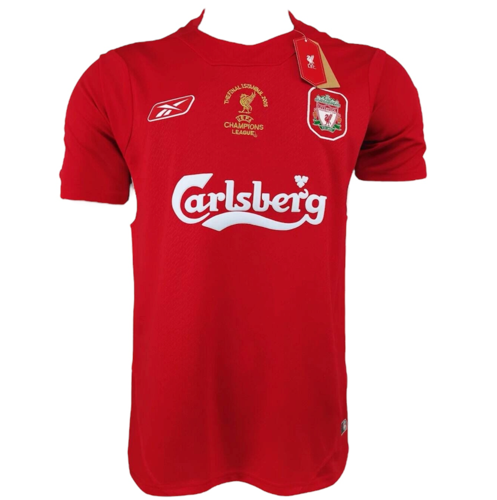 Liverpool Reebok Home Shirt Champions League 04/05 | Adults