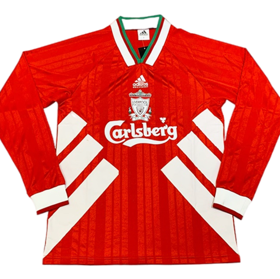 Liverpool Adidas Home Shirt 93/95 Long Sleeve Retro | Adults