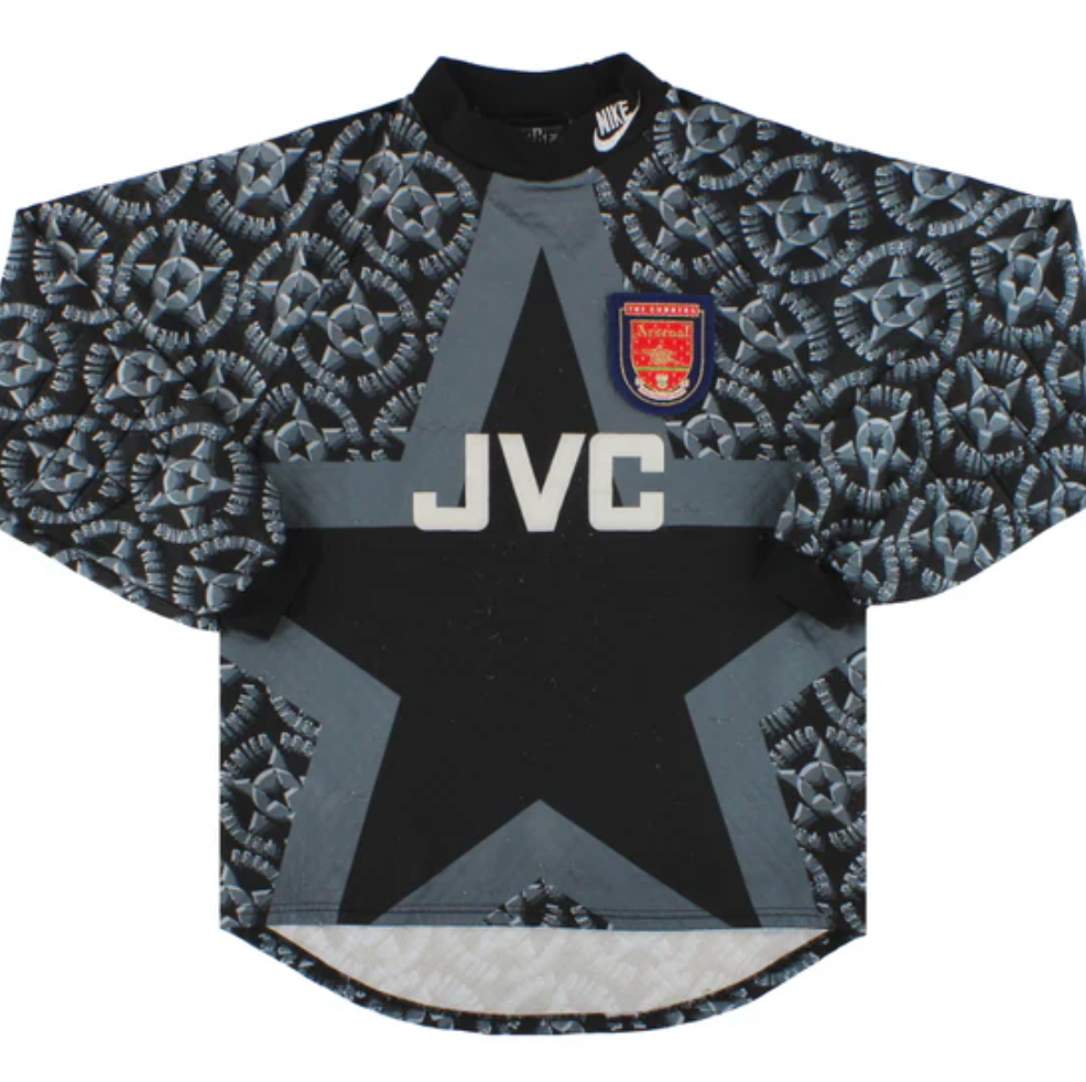Arsenal Nike Home Goalkeeper Shirt 94/95 Retro | Adults