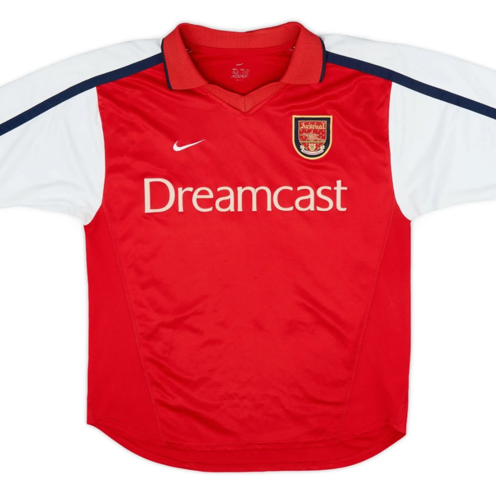 Arsenal Nike Home Shirt 01/02 Retro | Adults