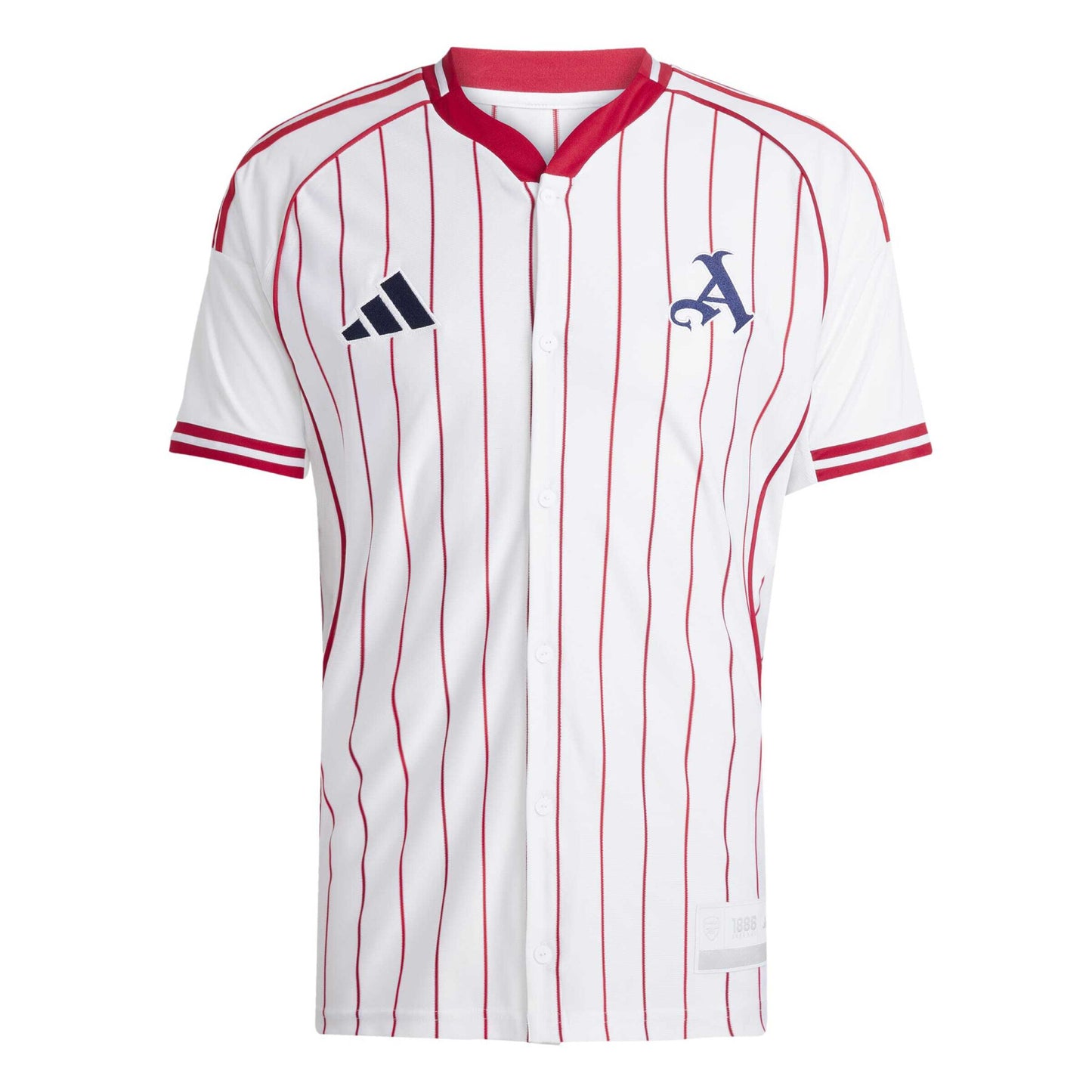 Arsenal Adidas Baseball Shirt | Adults
