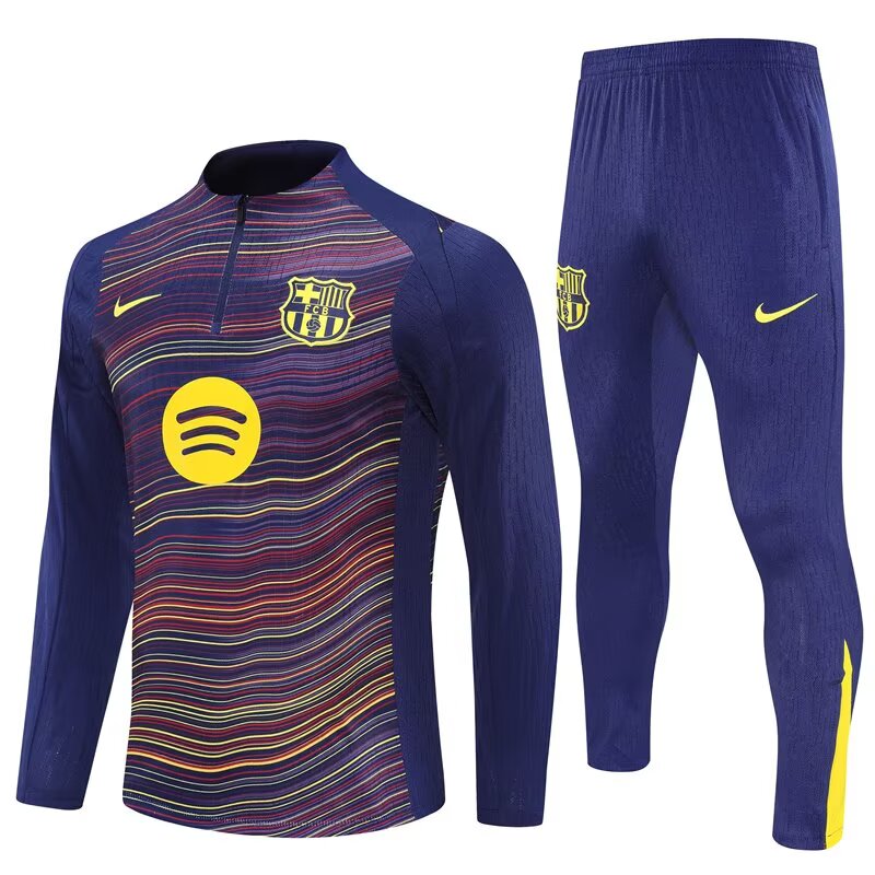 Barcelona Nike Pre-Match Tracksuit 25/26 Blue | Kids