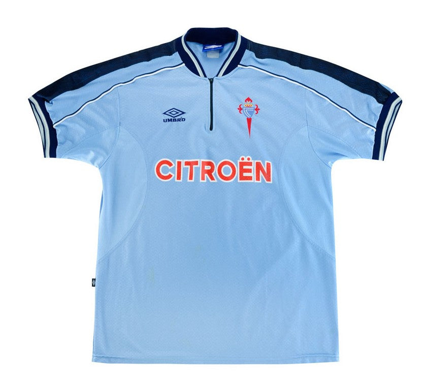 Celta Vigo Umbro Home Shirt 99/00 Retro | Adults