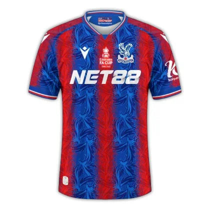Crystal Palace Macron Home FA CUP FINAL Shirt | Adults
