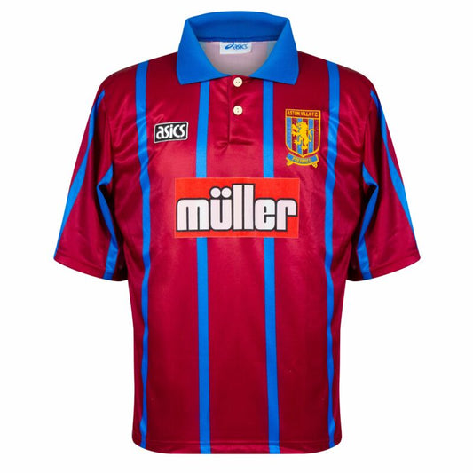 Aston Villa Asics Home Shirt 93/95 Retro