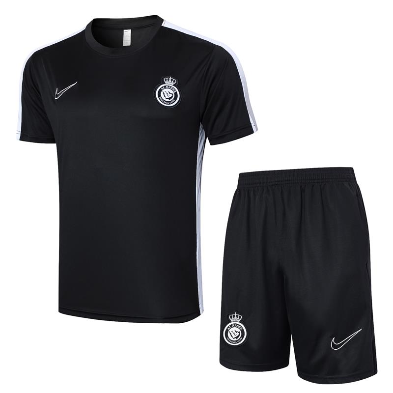 Al Hilal Nike Training Set Shirt/Shorts Black