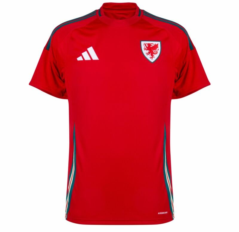 Wales Adidas Home Shirt 24/25 | Adults