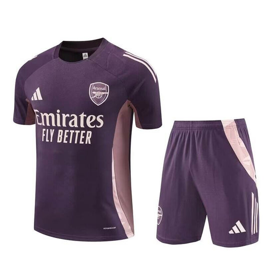Arsenal Adidas Training Set Shirt/Shorts Grey | Adults
