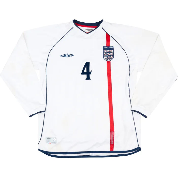 England Umbro 01/02 Home Shirt Retro | Adults