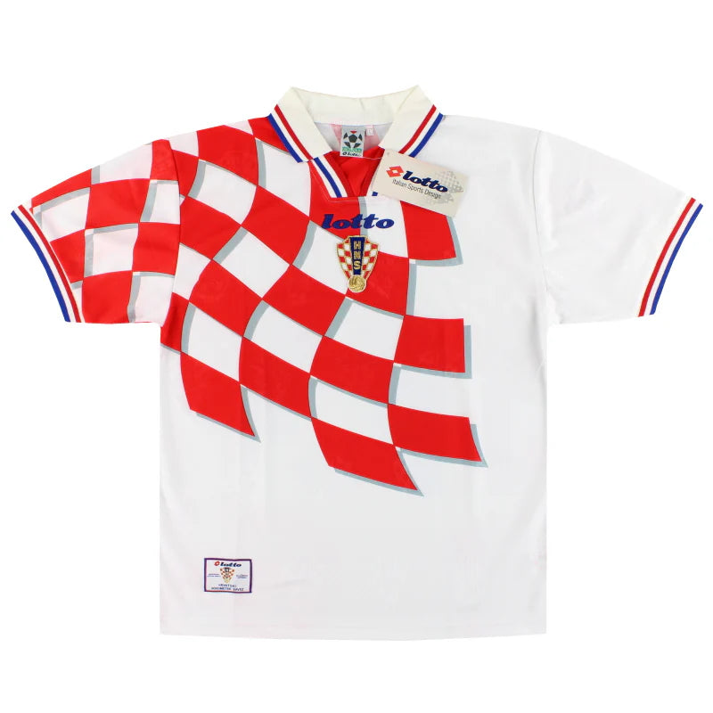 Croatia Lotto Home Shirt 98 World Cup Retro | Adults