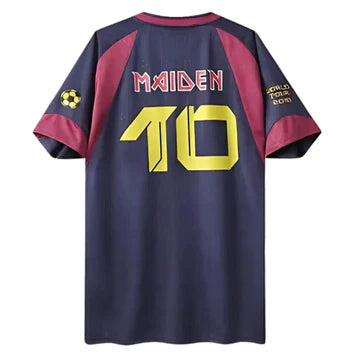 West Ham United Iron Maiden Home Shirt 2010 Retro | Adults