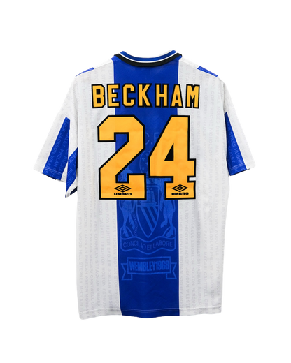 Manchester United Umbro 94/96 Away shirt Retro Beckham 24 | Adults