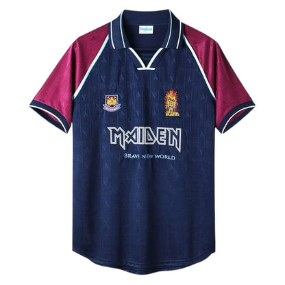 West Ham United 1999 Iron Maiden Home Shirt Retro | Adults