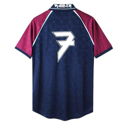 West Ham United 1999 Iron Maiden Home Shirt Retro | Adults