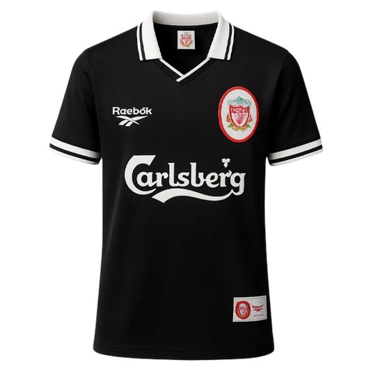 Liverpool Reebok Away Shirt 96/97 Black Retro | Adults