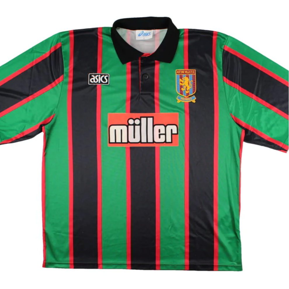 Aston Villa Asics Home Away 93/95 Retro