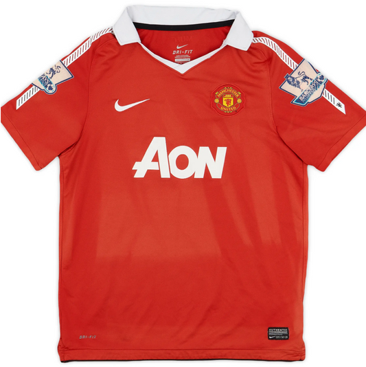 Manchester United Nike Home Shirt 10/11 Retro | Adults