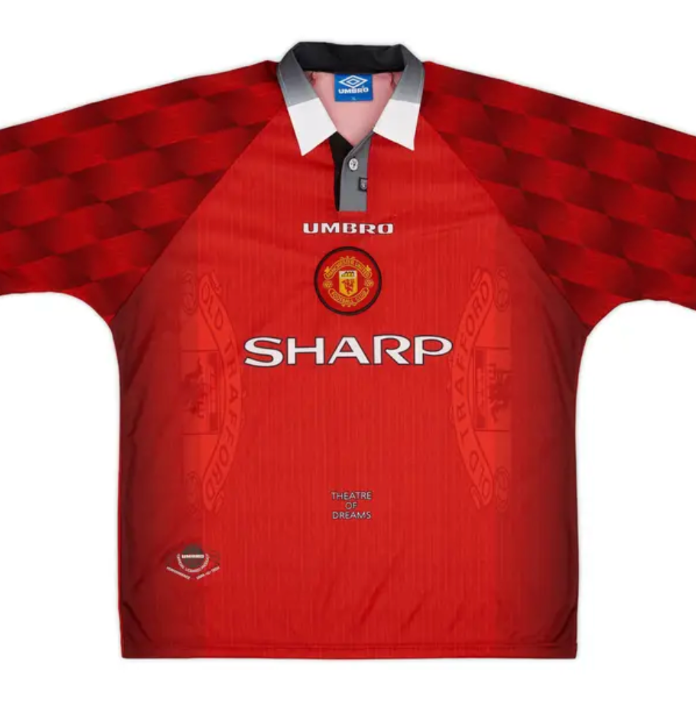Manchester United Umbro Home Shirt 96/98 Retro | Adults