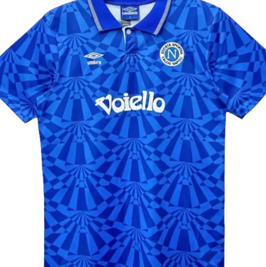 Napoli Umbro Home Shirt 91/93 Retro | Adults