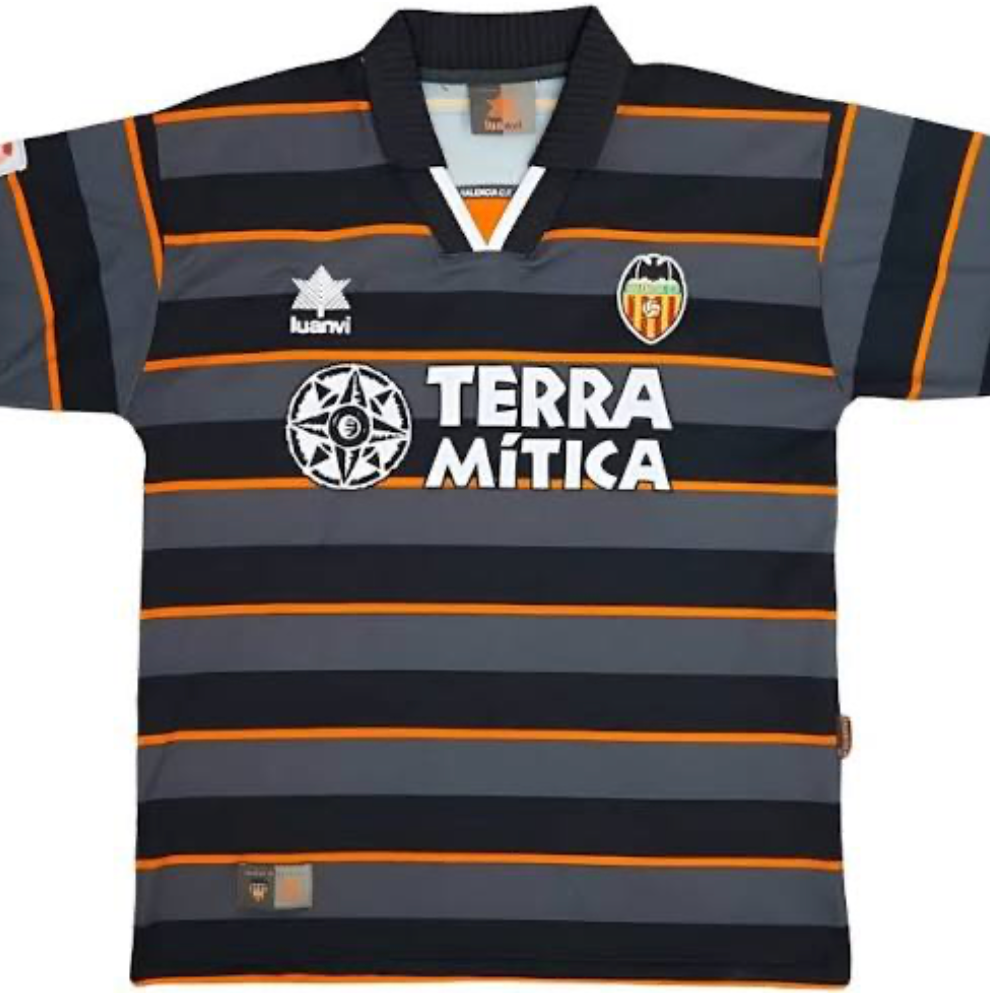 Valencia Luanvi Third Shirt 99/00 Retro | Adults