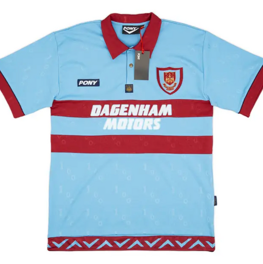 West Ham United Pony 95/97 Away Shirt Retro | Adults
