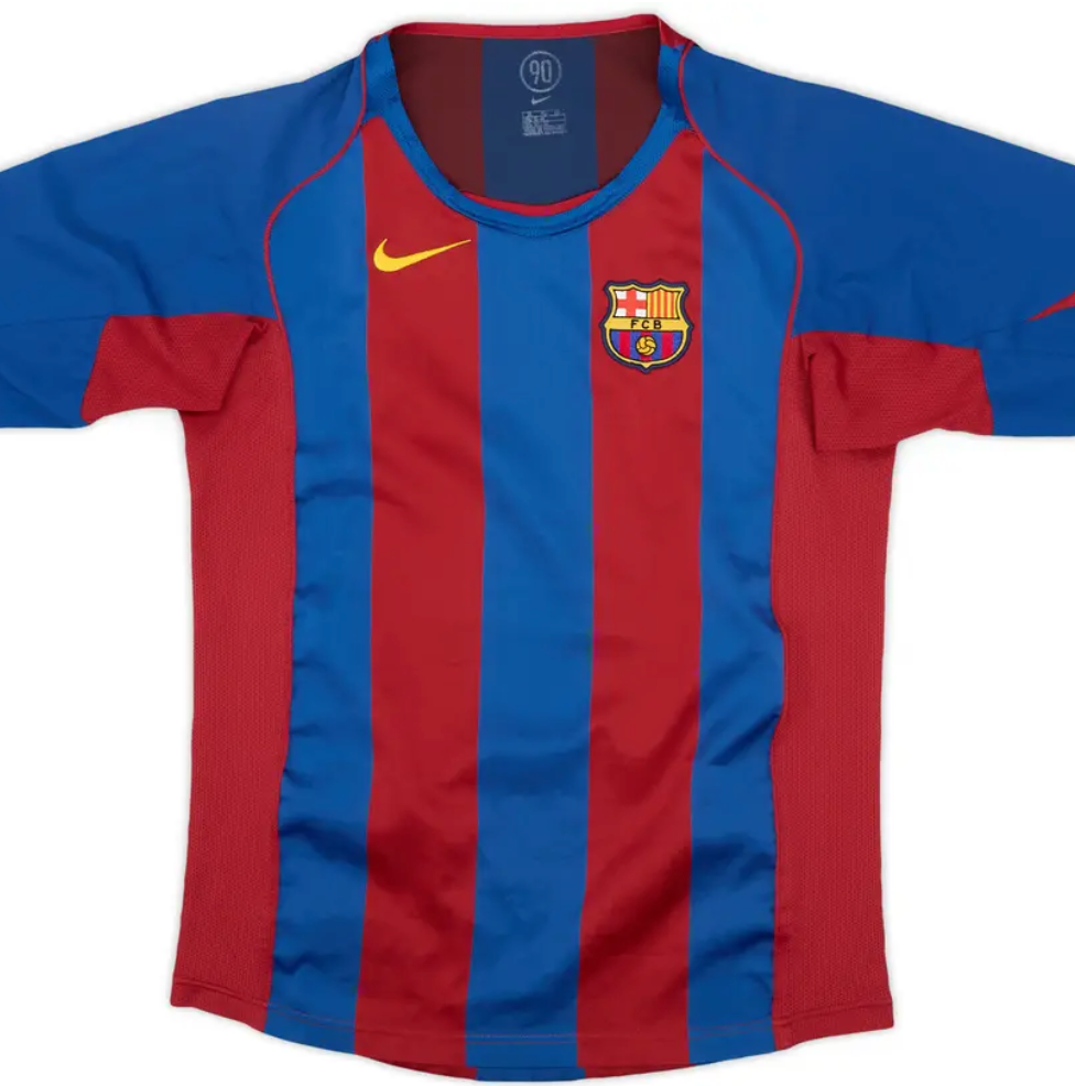 Barcelona Nike Home Shirt 04/05 Retro | Adults