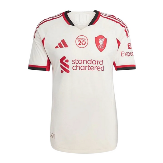 Liverpool Adidas Away Kit 25/26 DIOGO JOTA 20 TRIBUTE | Junior