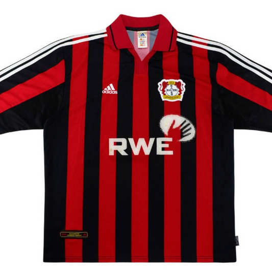 Bayer Leverkusen Adidas Home Shirt 01/02 Retro | Adults