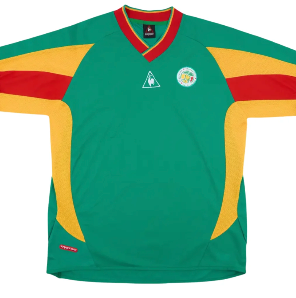 Senegal Le Coq Sportif Away Kit 2002 Retro | Adults
