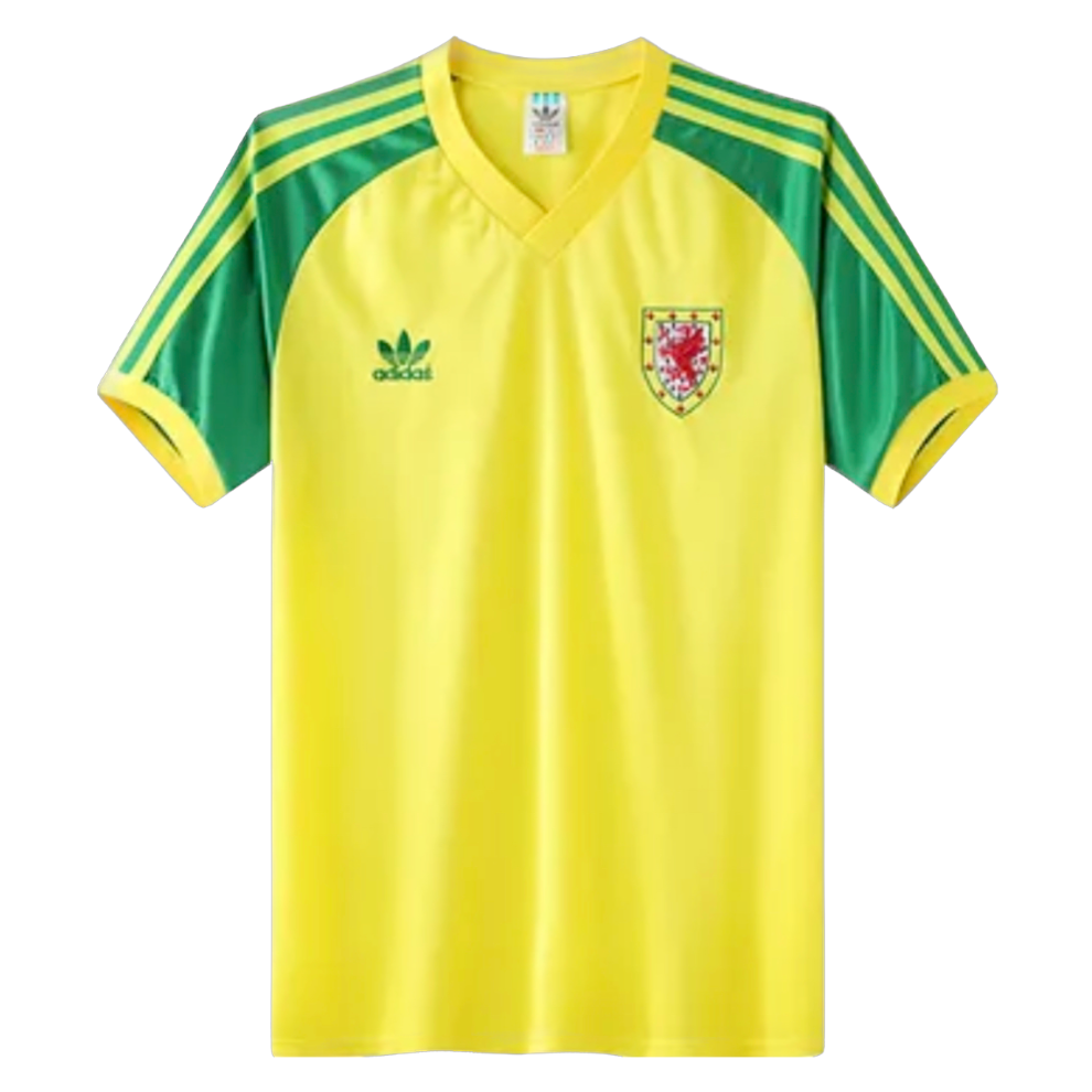 Wales Adidas Away Shirt 1982 Retro | Adults