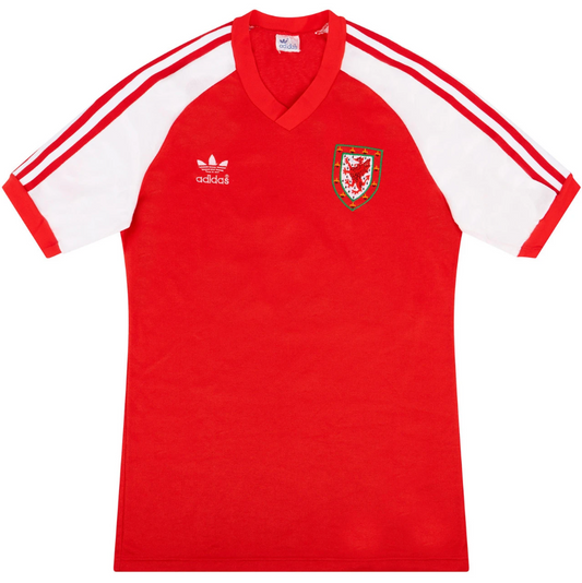 Wales Adidas Home Shirt 1982 Retro | Adults