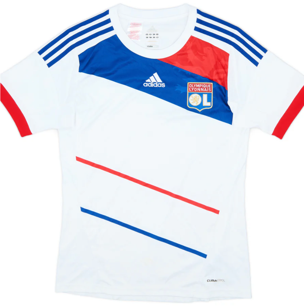 Olympique Lyon Adidas Home Shirt 12/13 Retro | Adults