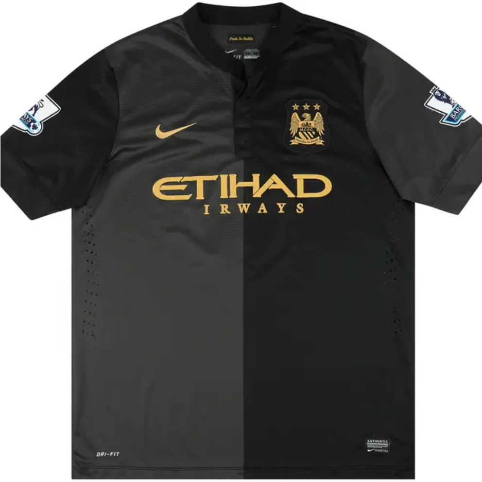 Manchester City Nike Away Shirt 13/14 Retro | Adults