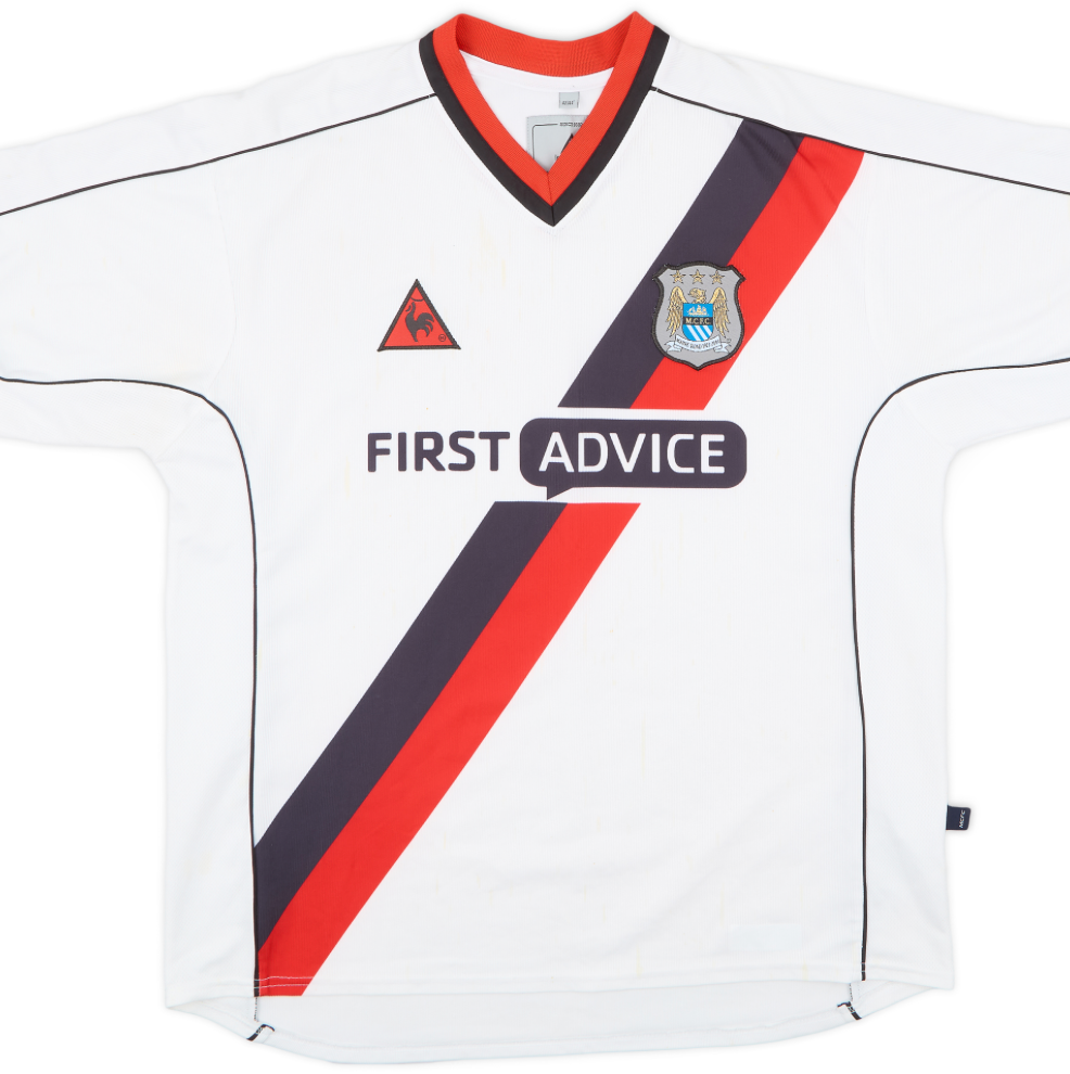 Manchester City Le Coq Sportif Away Shirt 02/03 Retro | Adults
